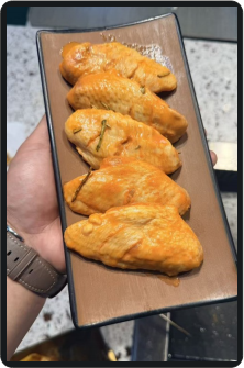 重庆资傲食品有限公司-调理产品出品展示-烤翅中