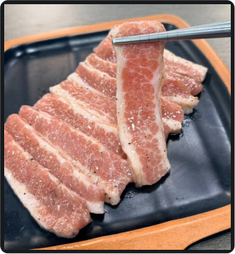 重庆资傲食品有限公司-调理产品出品展示-烤五花肉片