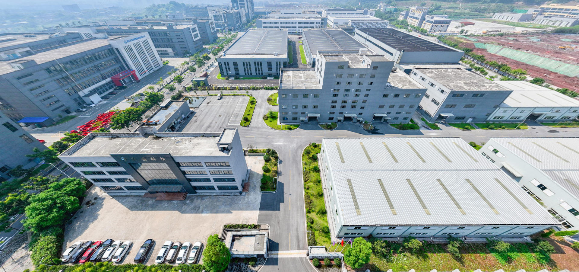 重庆太岳新材料科技有限公司-厂区航拍全景
