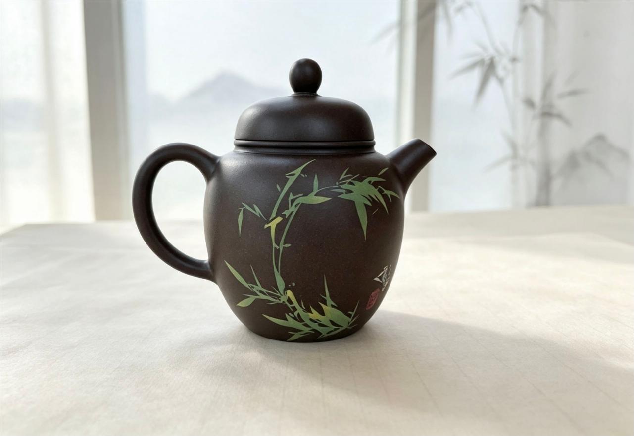建水紫陶茶具