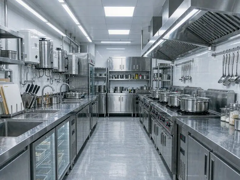 火锅店后厨动线与商用厨具搭配要点
