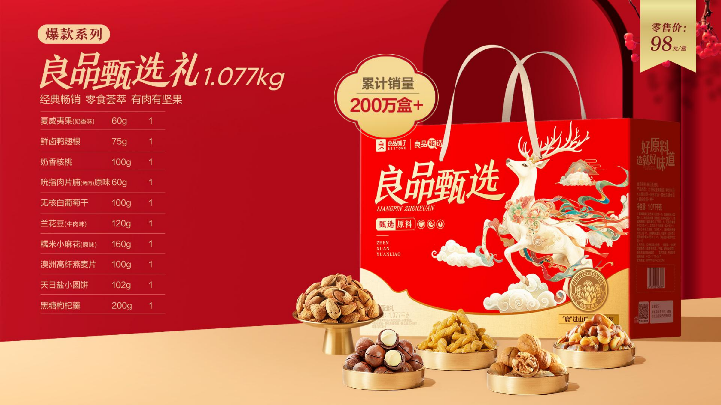 良品铺子主推图