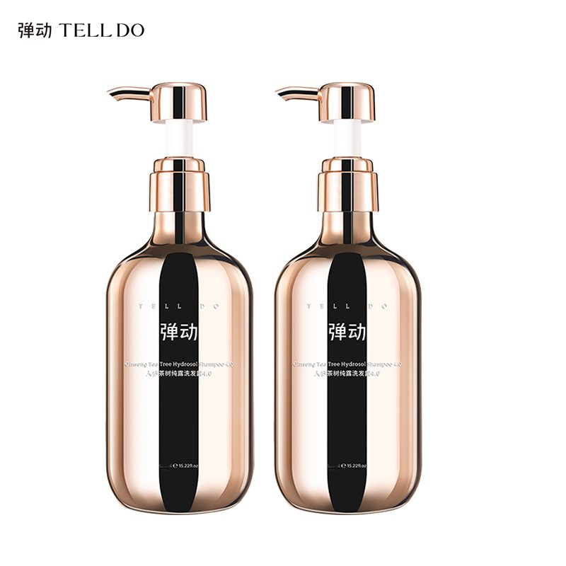 弹动人参茶树纯露洗发露两件套组 450ml*2