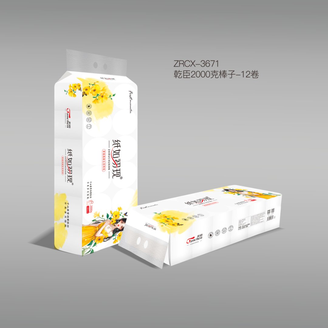 乾臣2000克棒子12卷（6973356623671）