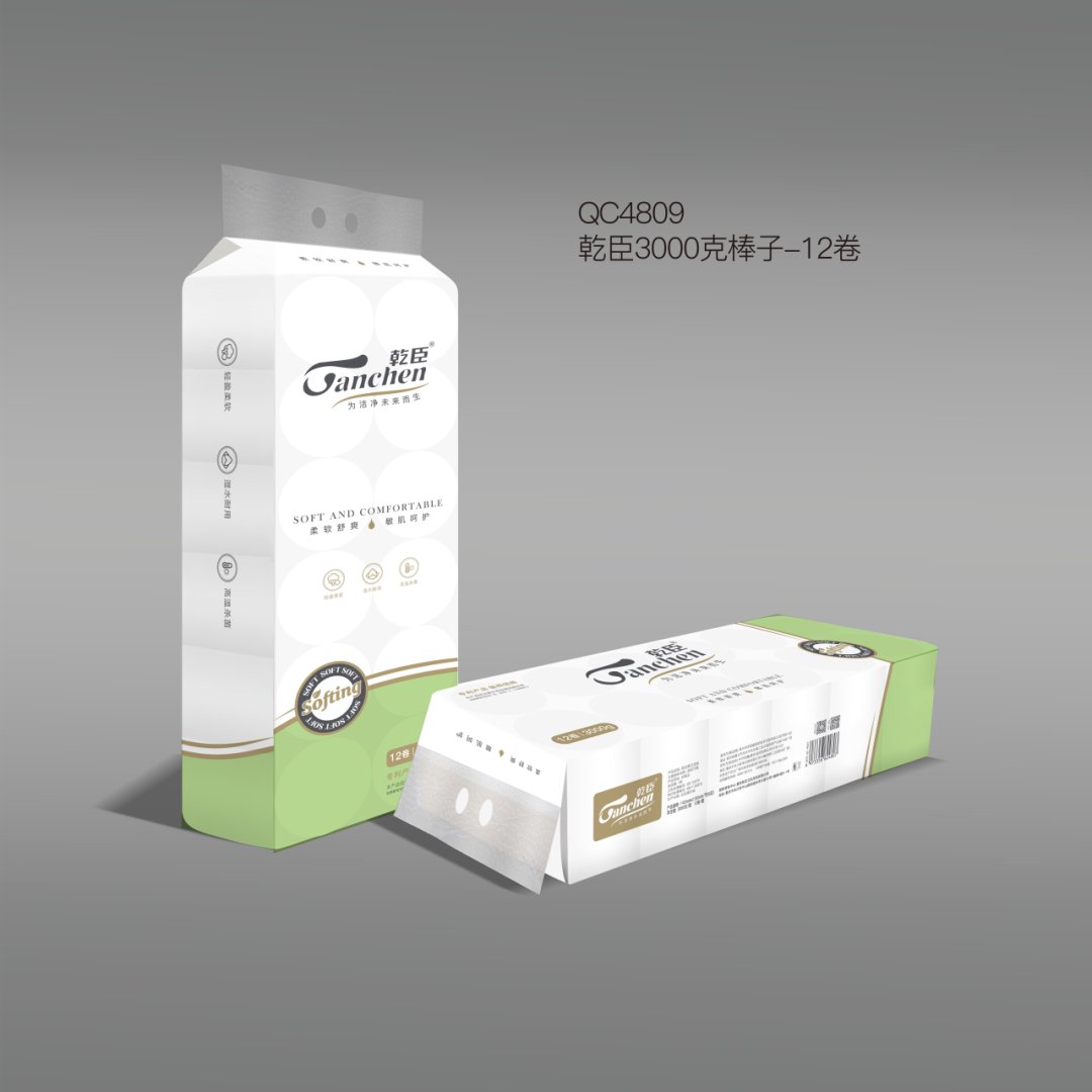 乾臣3000克棒子12卷（6973356624807）