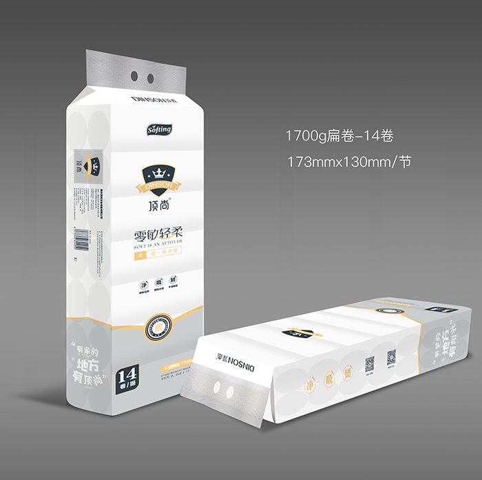顶尚1700克扁卷14卷（6973356624050）