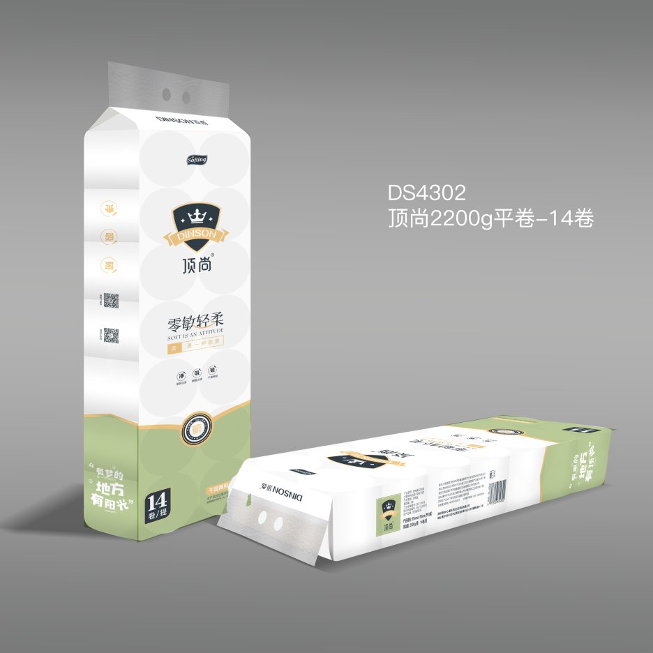 顶尚2200克平卷14卷(6973356624302)