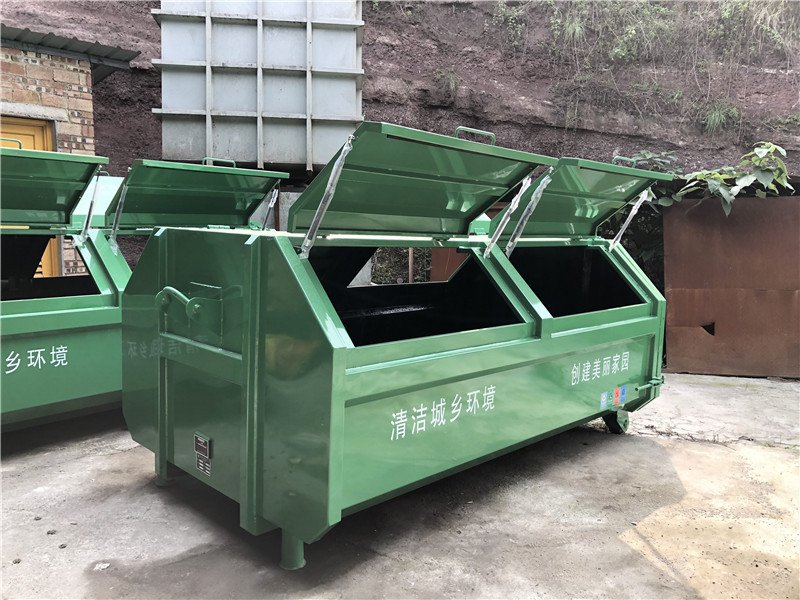 护山河-勾臂式垃圾箱-32