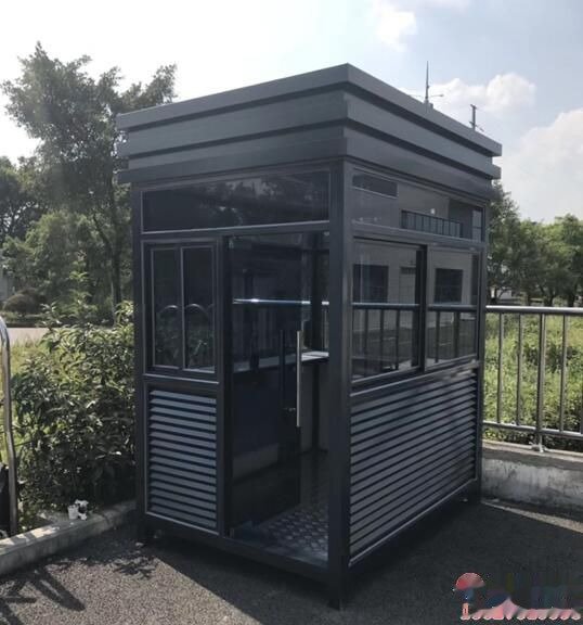 小区物业岗亭_保安岗亭_不锈钢岗亭