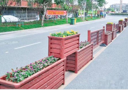 铝合金花箱_道路隔离花箱