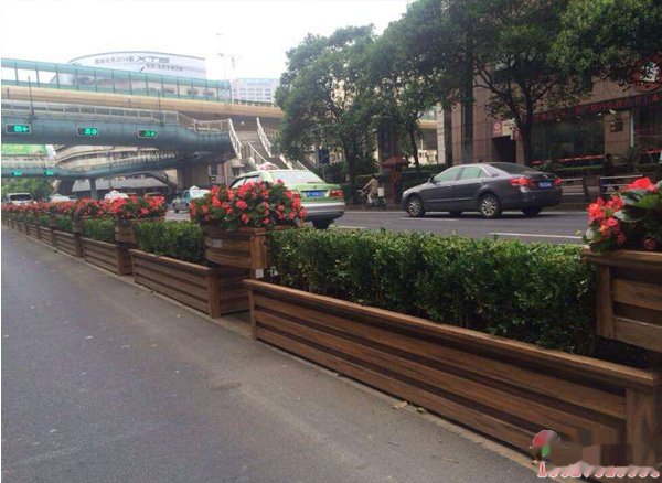 铝合金花箱_道路隔离花箱-4