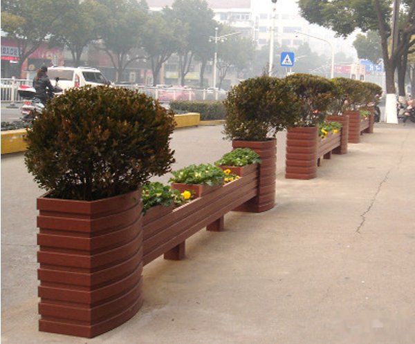 铝合金花箱_道路隔离花箱-6
