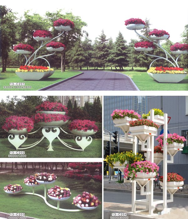 玻璃钢花架/户外景观花架/实木花架