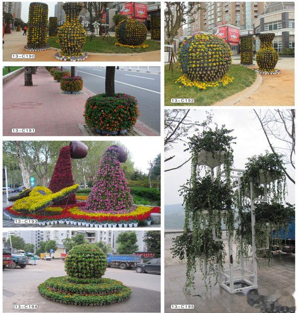 玻璃钢花架/户外景观花架/实木花架