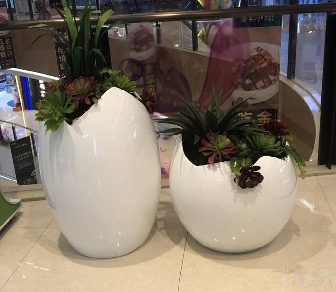 玻璃钢花盆/商场花盆定制