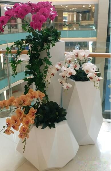 玻璃钢花盆/商场写字楼景观花盆