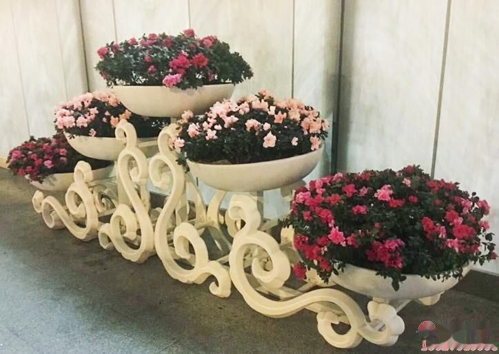 玻璃钢花盆/景观花盆/街道艺术花盆