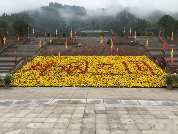 花池花柱立体花坛