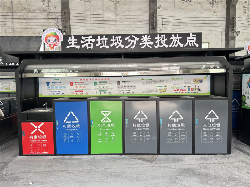 小区垃圾分类升级,智能垃圾分类房是什么?
