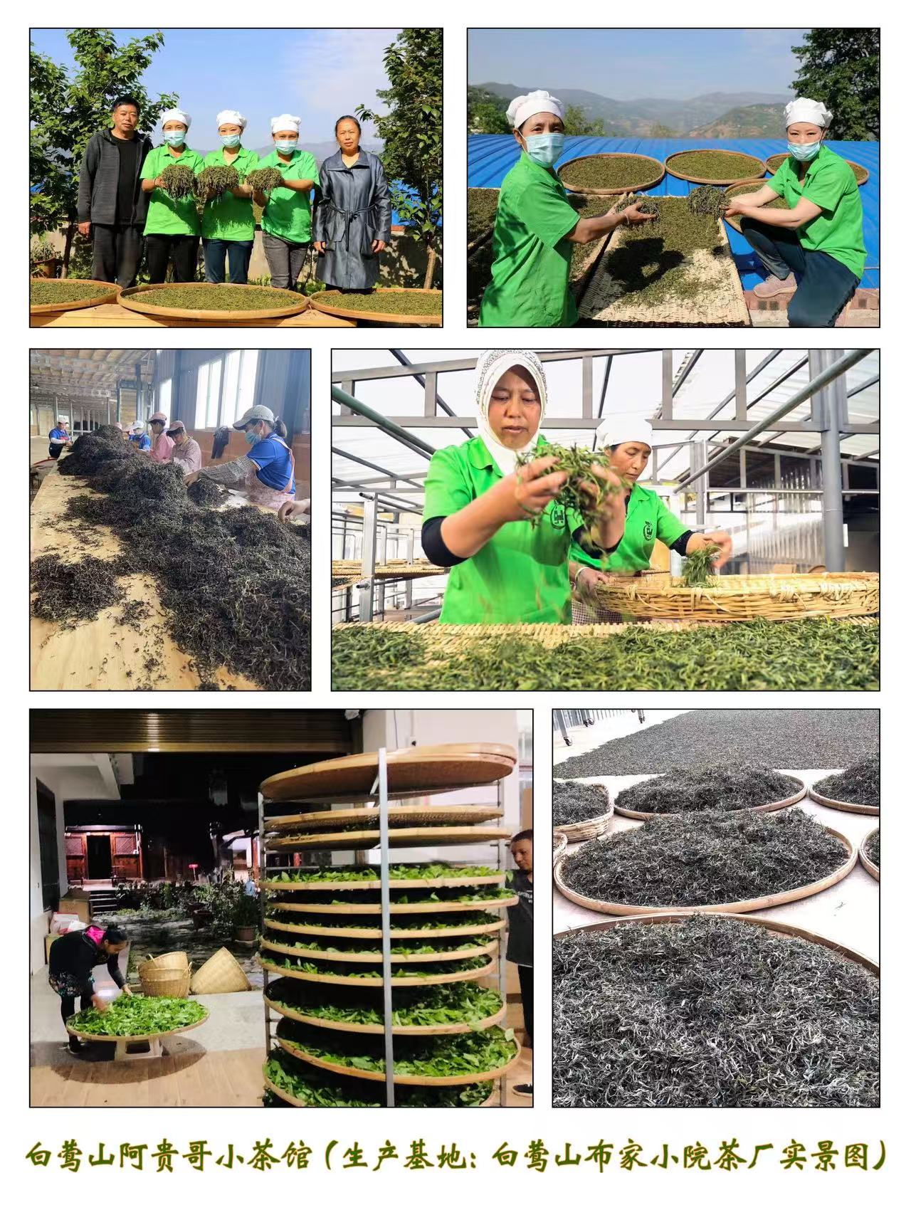 白莺山阿贵哥小茶馆(生产基地白莺山布家小院茶厂实景图)