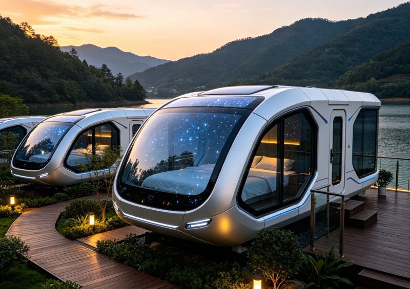 Space Capsule Homestay: A New Benchmark for Tech-Empowered Lightweight Cultural Tourism Accommodation