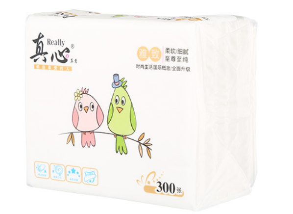 重庆真心软包抽纸（300张）