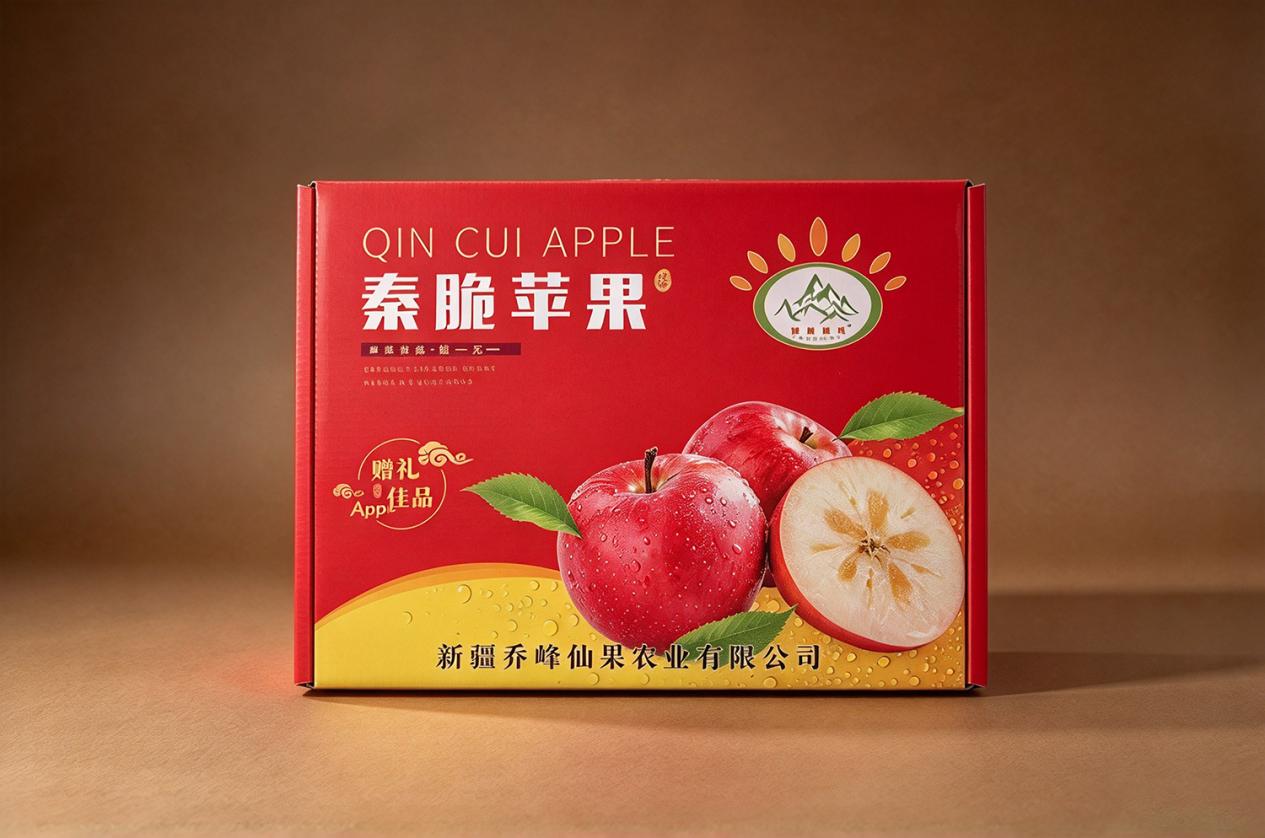 秦脆苹果礼盒